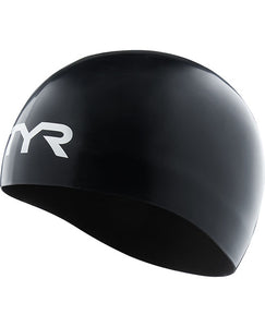 TYR TRACER-X RACING SILICONE CAP - BLACK