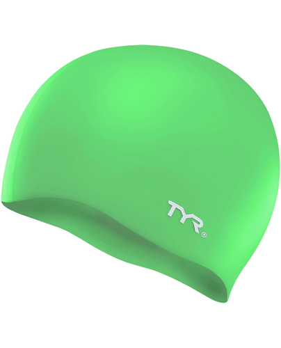 TYR WRINKLE-FREE YOUTH SILICONE CAP - APPLE GREEN
