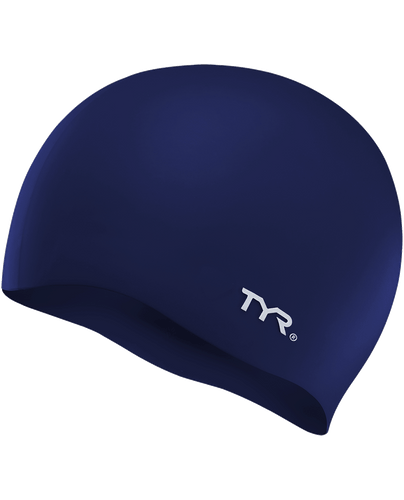 TYR WRINKLE-FREE YOUTH SILICONE CAP - NAVY