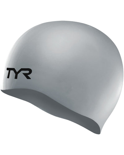 TYR WRINKLE-FREE SILICONE CAP - SILVER