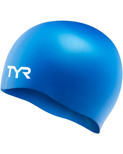 TYR WRINKLE-FREE SILICONE CAP - BLUE