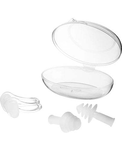TYR NOSE AND EARPLUG SET - CLEAR
