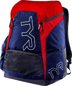 TYR ALLIANCE 45L BACKPACK - NAVY/RED