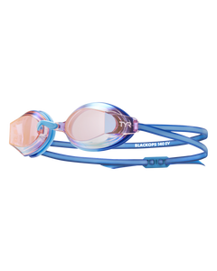 TYR BLACKOPS MIRRORED YOUTH GOGGLES - PINK/BLUE