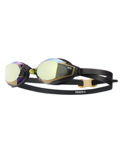 TYR STEALTH X MIRRORED GOGGLE - GOLD/BLACK