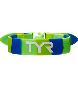 TYR RALLY TRAINING STRAP - GREEN/BLUE