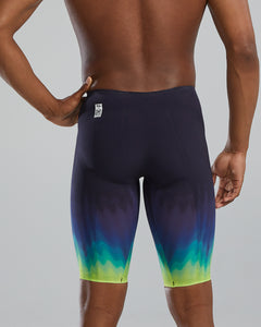 TYR MEN'S INFLUX VENZO HIGH JAMMER - LIME/NAVY